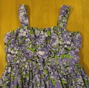 The Children's Place Floral Dress Girl's Size: 4